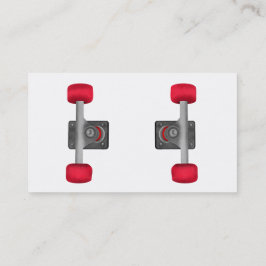 SkateBoard Skate Shop Lastbilar och Hjul Visitkort