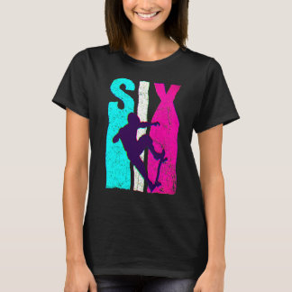 Skateboard Skateboard, 6e, 6 år gammal bi T Shirt