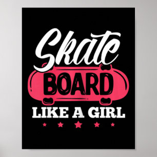 Skateboard Skateboard Roligt Skate Board Som En Poster