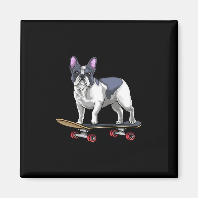 Skateboard Skateboarding Magnet (Framsidan)