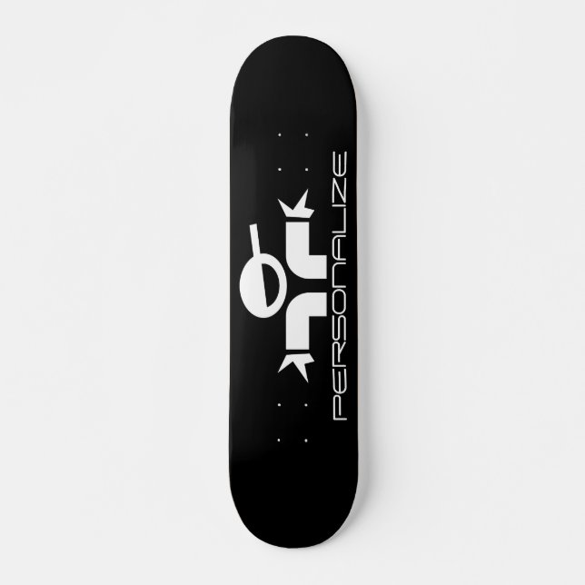 Skateboard skater logotyp Design Skateboard-däck (Framsida)
