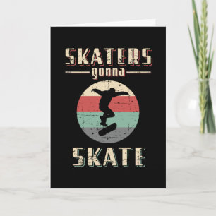 Skateboard Skater Skatboardinggåva av  Kort