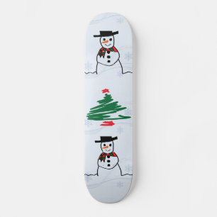 Skateboard snögubbe bräda 20,5 cm