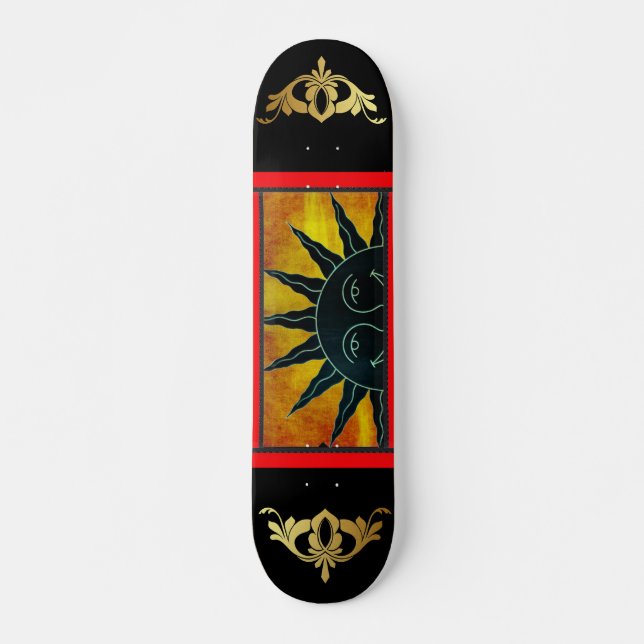 Skateboard Sol (Framsida)