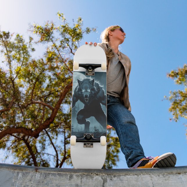 Skateboard som varg (Utomhus 1)