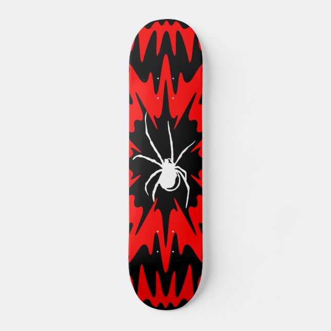 skateboard spider black and red (Framsida)