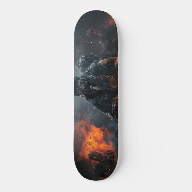 Skateboard - Steampunk Apocalypse (Framsida)