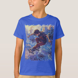 Skateboard Surfing - Skateboarderdesign T Shirt