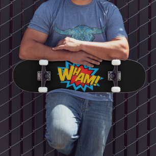 Skateboard! Svart Mini Skateboard Bräda 18,5 Cm