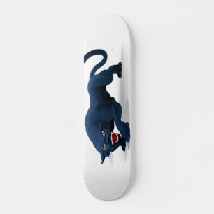 Skateboard, svart pander skateboard bräda 21,5 cm