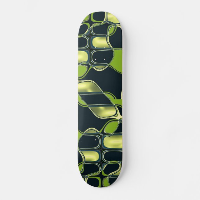 Skateboard, Swerve Lime Chartreuse Grönt Skateboard Bräda 20 Cm (Framsida)