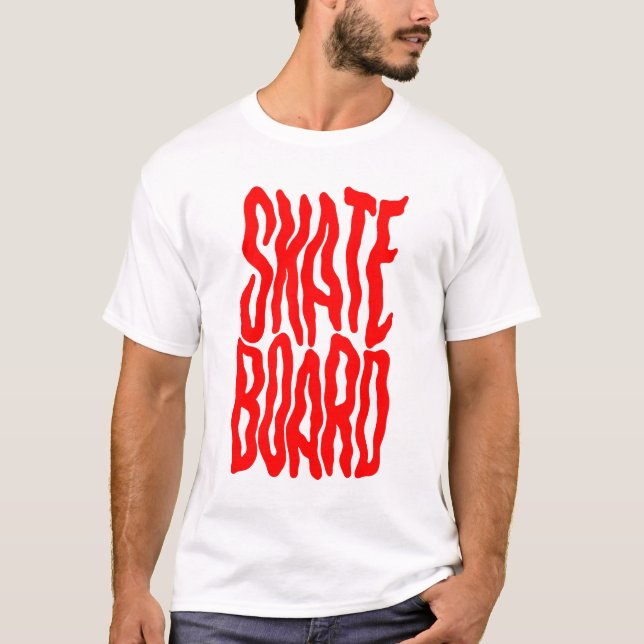Skateboard T Shirt (Framsida)