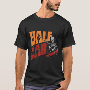 Skateboard t-shirt för halvhytter, Nirvana