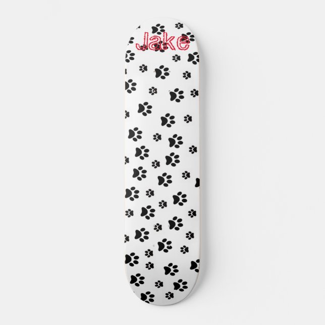 Skateboard Tass Cat Kitten Puppy Hund (Framsida)