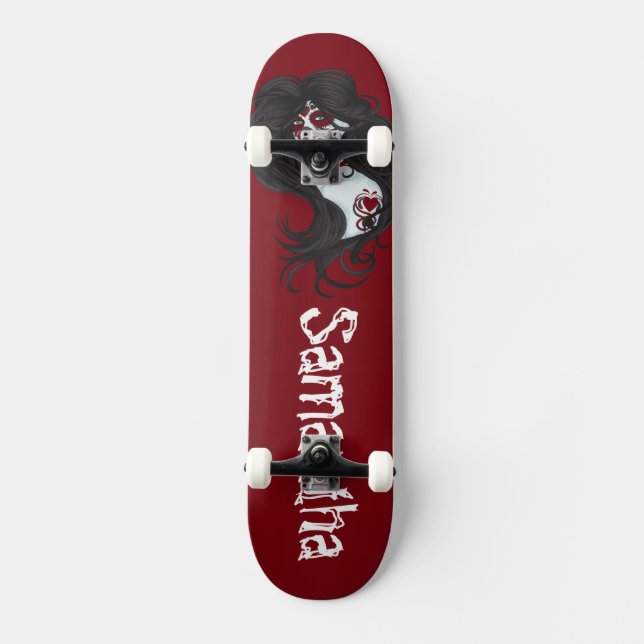 Skateboard Tattoo Day of the dead Sugar Skull Comp (Framsida)