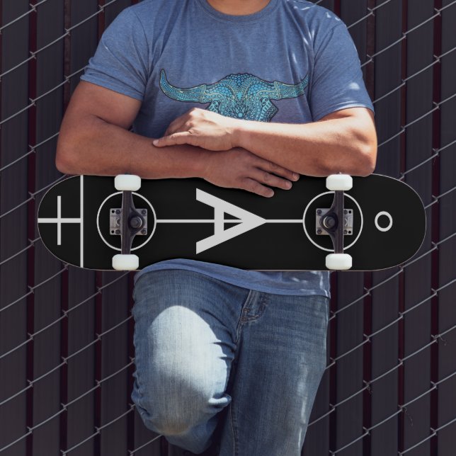 Skateboard teckning (Utomhus 3)