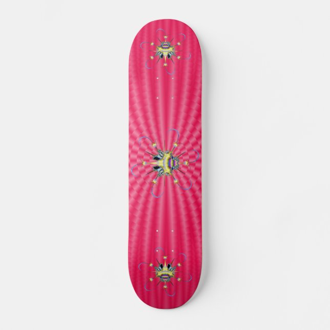Skateboard Tecti Kryp & Anti-Virus Bräda 20,5 Cm (Framsida)