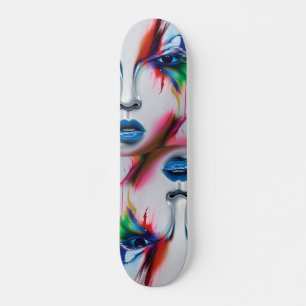 Skateboard "Tittar på dig"