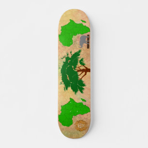 Skateboard träd