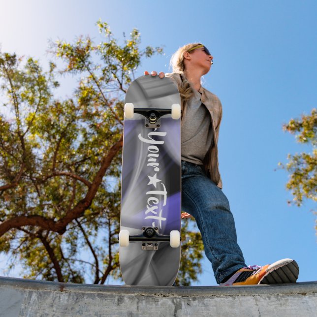 Skateboard Trend Abstrakt Trend Lavender Violet (Utomhus 1)