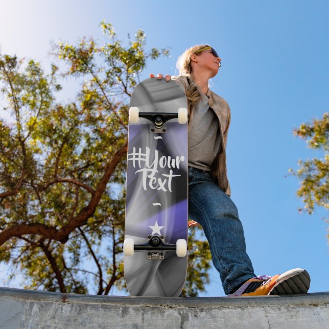 Skateboard Trend Abstrakt Trend Lavender Violet (Utomhus 1)