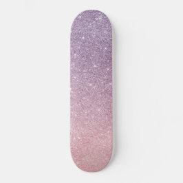 Skateboard trendig med glitter glitter