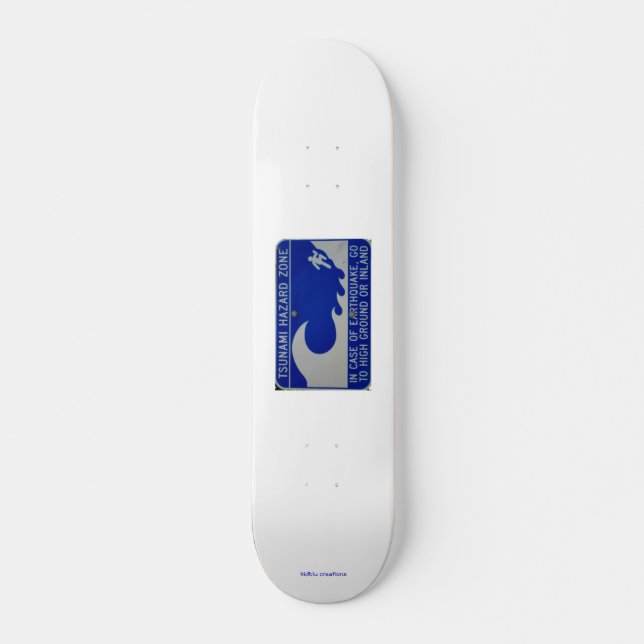 Skateboard - tsunami zon (Framsida)