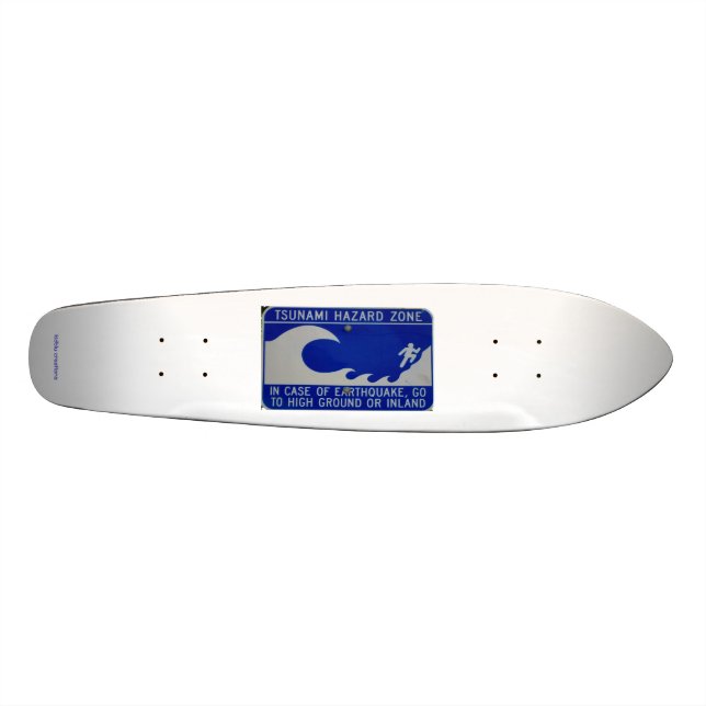 Skateboard - tsunami zon (Horisontell)