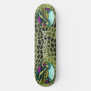 Skateboard Turtle Snäcka Under Vatten