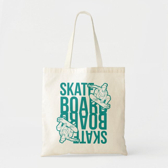 skateboard  tygkasse (Framsidan)