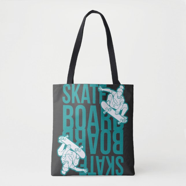 skateboard  tygkasse (Framsida)
