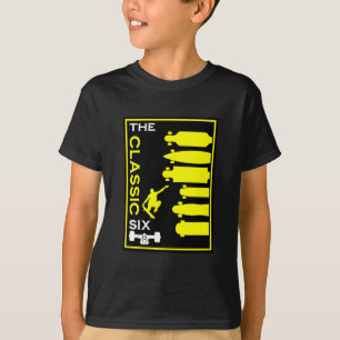 Skateboard-typer T Shirt