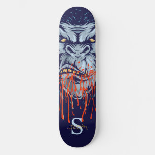 skateboard Underbar Ape Skull Monogram