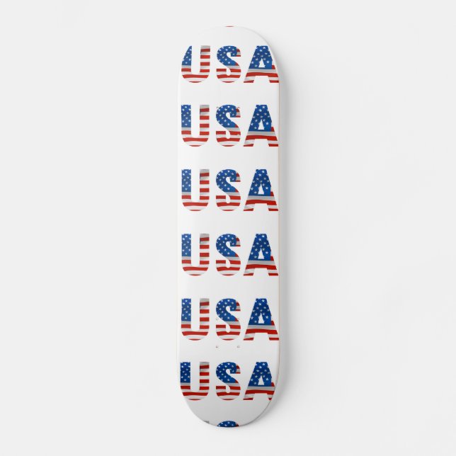 Skateboard USA flag worldcup  (Framsida)