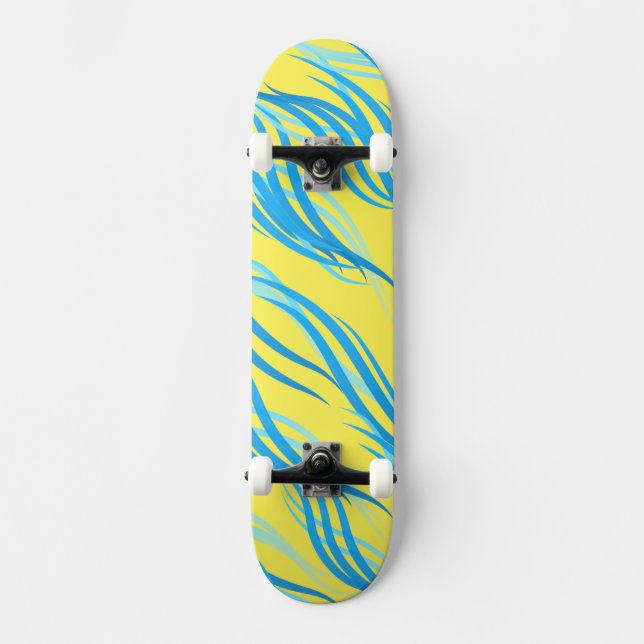 Skateboard-Vågor Skateboard (Framsida)
