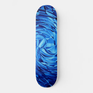 Skateboard, vatten, kristallsnurra mini skateboard bräda 18,5 cm