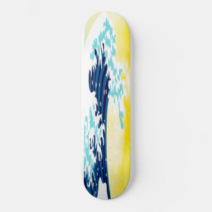 Skateboard VINKAR GULT SUNSHINE