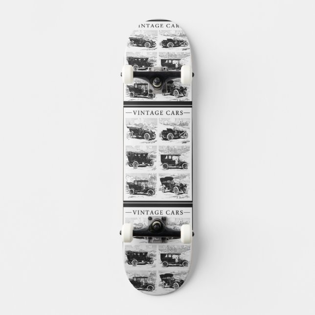 Skateboard vintage bilar (Framsida)