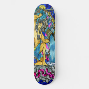 Skateboard Vintage Vatten Aquarius astrology