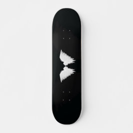 Skateboard White Vingar Bräda 21,5 Cm