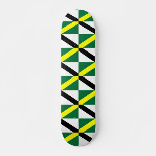 Skateboard with flagga of Monterey, California, US