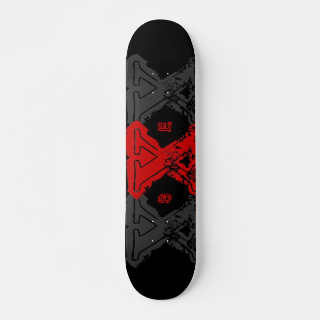 Skateboard Xe Rakare Kant Bräda 21,5 Cm (Framsida)
