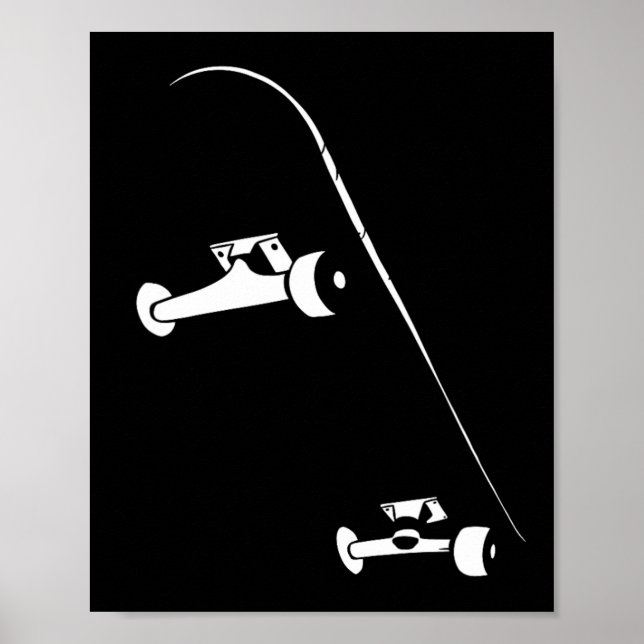 Skateboardåkare Skateboardåkning Skateboard  Poster (Framsidan)