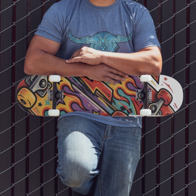 Skateboardåkning Mini Skateboard Bräda 18,5 Cm (Utomhus 3)