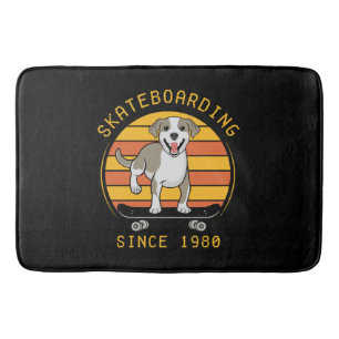 Skateboardåkning sedan 1980 badrumsmatta