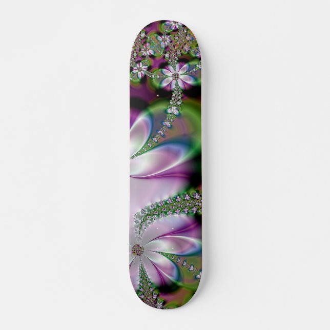 Skateboardblommigtträdgård Mini Skateboard Bräda 18,7 Cm (Framsida)