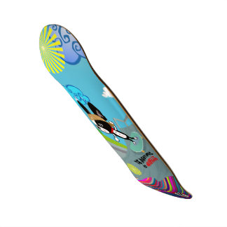 Skateboardboston för Mirabelle Skater8 terrier Mini Skateboard Bräda 18,5 Cm