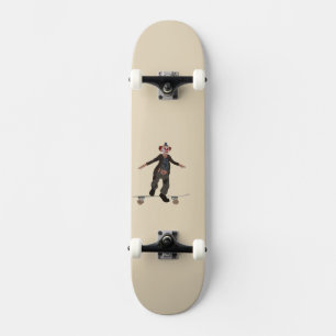 Skateboardclowner Mini Skateboard Bräda 18,5 Cm