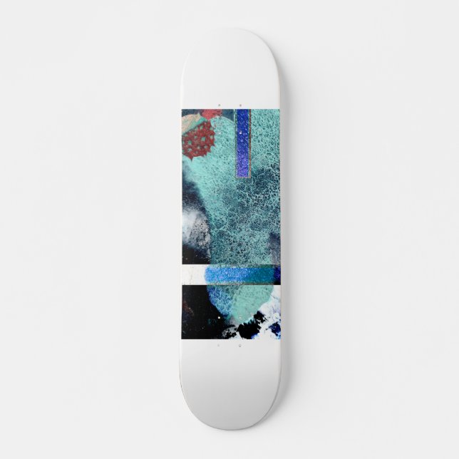 Skateboarddäck för spaltutrymme mini skateboard bräda 18,5 cm (Framsida)