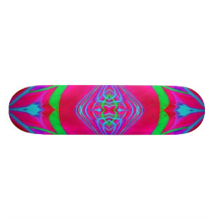 Skateboarddäckdesign: Bildläsning Mini Skateboard Bräda 18,7 Cm